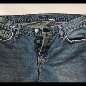 Vintage J Crew 100% Cotton Button Fly Jeans